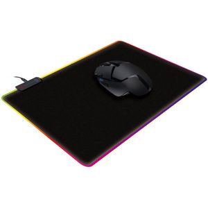 VARR ProGaming mousepad 250x300x4mm LED edge black