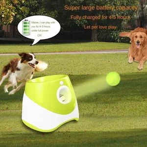 IH Products - Automatische ballen werper - Honden ballen gooier - Jagen Speelgoed Mini Tennis Gooien Flipperkast - Leuke Interactieve Worp - Oplaadbare Katapult