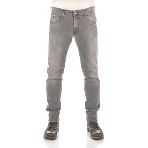 Replay Heren Jeans Broeken Anbass slim Fit Grijs 40W / 36L Volwassenen