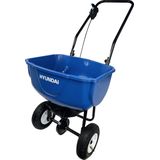 Hyundai strooiwagen - 27 liter - Geschikt voor graszaad, kunstmest en zout – Verstelbaar strooivolume - strooibreedte 500 cm - Inclusief luchtbanden