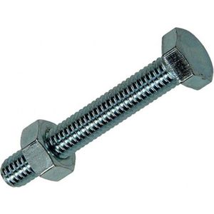 Mack TAPBOUT + MOER VERZINKT 30ST M6 X40MM