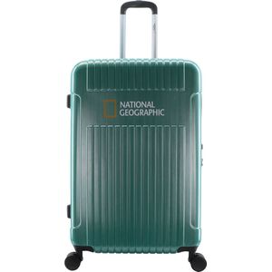 National Geographic Harde Koffer / Trolley / Reiskoffer - 76.5 cm (Large) - - Jade