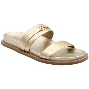 Mandy - Flat Sandal - Goud - Leer