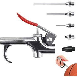 Stofverwijdering Luchtblaaspistool Set - Pneumatisch Blaaspistool - Hogedruk Persluchtpistool - Zilver .