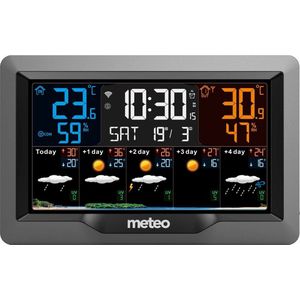 METEO SP101 - Weerstation - 20,5x13x3cm - met WIFI - grijs