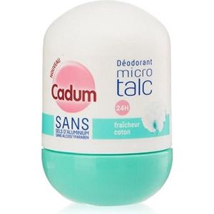 CADUM Deodorant voor dames micro-talkbal cool katoen - 50 ml