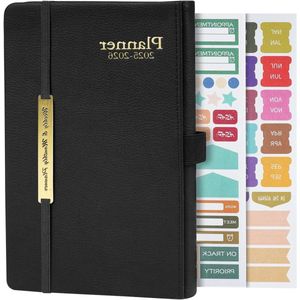 Weekplanner notitieboek 18 maanden dagboek van jan.2025 tot juni 2026 hardcover lederen takenlijst dagboek 2025-2026 voor lerarenplanner 2025 A5 week te bekijken.