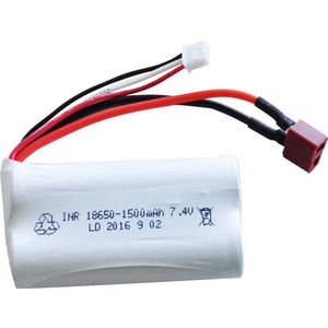 Amewi Li-ion accupack 7.4 V 1500 mAh Aantal cellen: 2 Racingpack T-stekkersysteem