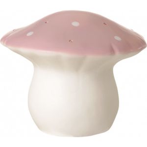 Heico - Heico Lamp Paddenstoel Medium Vintage Roze