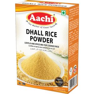 Aachi - Rijst Kruidenmix met Linzen - Dhall Rice Powder - 3x 200 g