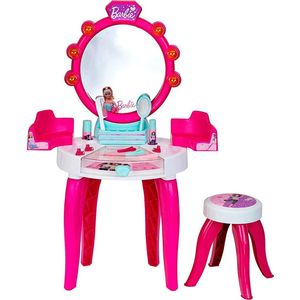 Klein Toys Barbie schoonheidssalon - 41x31x90 cm - incl. toepasselijke accessoires, licht- en geluidseffecten - multicolor