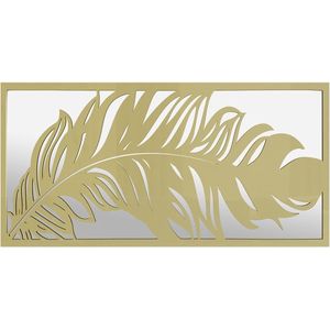 Spiegel LP1520 - Goud frame - Groot spiegel - 120 x 60 cm