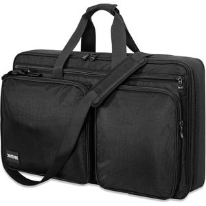 DJ Controller draagtas - gevoerd - zwart - 70 cm B x 40 cm H x 12.5 cm T - met schouderbanden