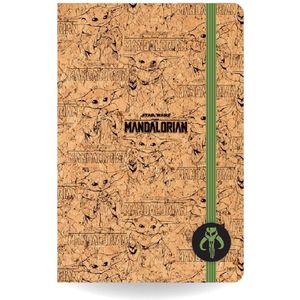 Star Wars the Mandalorian Notebook A5 Bruin 160 pag gelineerd