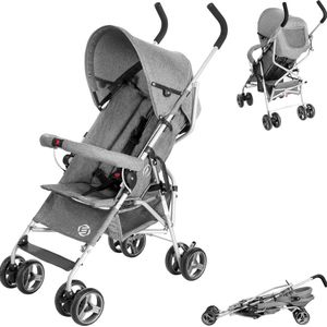 Equivera Reisbuggy - Plooibuggy - Compacte Buggy - Reis Buggy - Kinderwagen - Must Have Voor Op Reis!