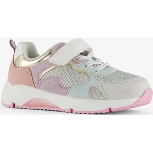 Blue Box meisjes sneakers met pastelkleuren - Roze - Uitneembare zool - Maat 30