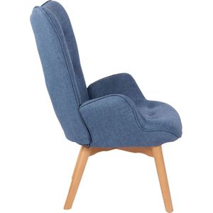 Lounger - Fauteuil Seinajoki Stof, Grijs