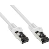 S/FTP CAT8.1 40 Gigabit netwerkkabel / wit - LSZH - 15 meter