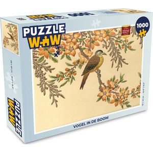 Puzzel Vogel in de boom - Legpuzzel - Puzzel 1000 stukjes volwassenen