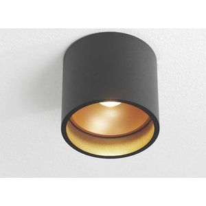 Orleans Plafondlamp LED zwart/goud 2700k 805lm dimbaar - Modern - Artdelight - 2 jaar garantie