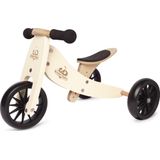 Kinderfeets 2-in-1 houten loopfiets & driewieler vanaf 1 jaar Tiny Tot - Cream