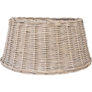 Clayre & Eef Lampenkap Hanglamp Ø 56x29 cm Beige Rotan Rond Rieten Lampenkap