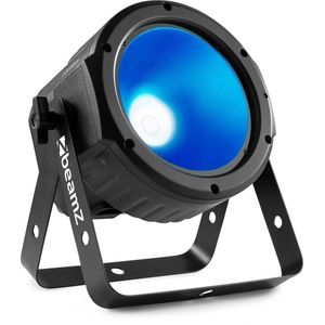 Discolamp - BeamZ COB30RGB - Krachtige LED PAR met 30W RGB COB LED - DJ, Horeca, Club, Restaurant, etc. - Zwart