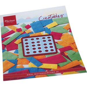 Marianne Design Creatables Snij en Embosstencil - Bakstenen