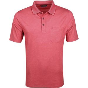 Casa Moda - Polo Rood - Regular-fit - Heren Poloshirt Maat M