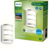 Philips Python wandlamp - Ultra Efficient - RVS - 3,8W