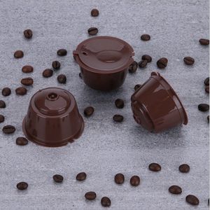 3x Hervulbare Dolce Gusto cups | Koffiecups | Koffie capsule| hervul baar | Bruin