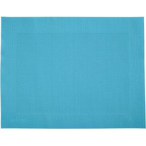 Placemats/placemats, 4 stuks, 42 x 32 cm, synthetisch, turquoise, Saleen