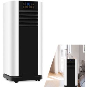 Home Mobiele Airco - Airconditioner met afstandsbediening - Airco met Raamafdichting - 5 in 1 - Koelen - Verwarmen - Ontvochtigen - Ventileren - Met Accordeonslang - 9000 Btu - XL