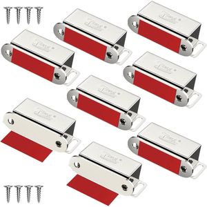 Magnetische Deur Vang - RVS Sluiting - 8 Stuks