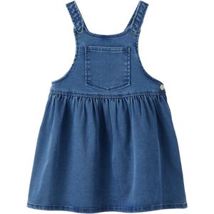 Name it Kinderkleding Meisjes Bibskirt Batoras Dark Blue Denim - 104