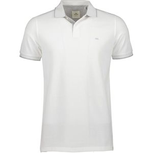 Hensen Polo - Slim Fit - Wit - 4XL Grote Maten