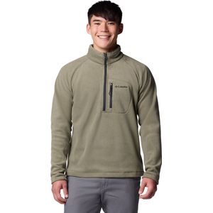 Columbia Fast Trek™ III Half Zip Fleece Men's Outdoortrui - Stone Green, Shark - Maat L