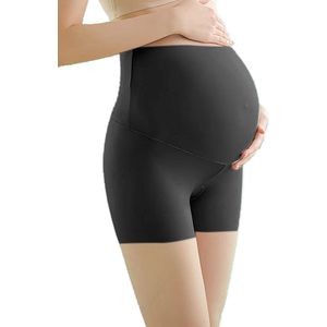 De Millennials - Duurzame Zwangerschaps shapewear - Maat XXL - lange pijpen - ondergoed - Voor Zwangerschap en na de Bevalling - hoogwaardige katoen mix - comfortabeler - huidkleuren-zwart