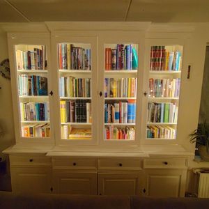 Boekenkast led strip set – 2 meter – sfeervolle verlichting voor uw boekenplanken - Warm wit - Boekenkastverlichting - Kastverlichting led
