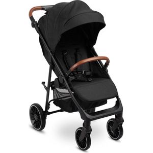 Compacte Stadskinderwagen - Buggy Black - te gebruiken vanaf de geboorte tot een leeftijd van 4 jaar