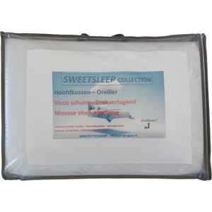 SWEETSLEEP HOOFDKUSSEN - VISCO - DRUKVERLAGEND - KOELEND EFFECT - 40x60cm