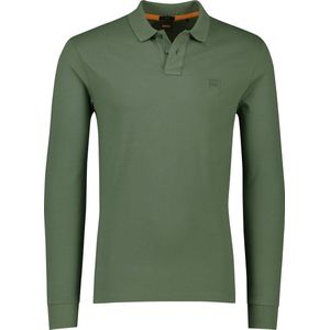 Hugo Boss polo lange mouw groen