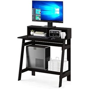 Furinno Simplistic a Frame computerbureau modern bruin (espresso)