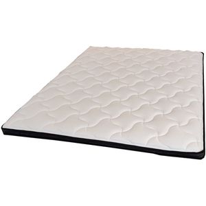 HR Topdekmatras Emir - Zwart - 180x220