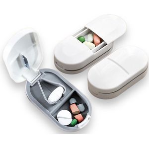 pillensnijder & pillendoosje in 1