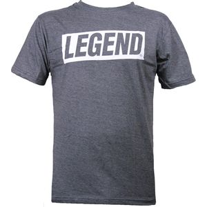 t-shirt army grijs Legend inspiration quote  4XS