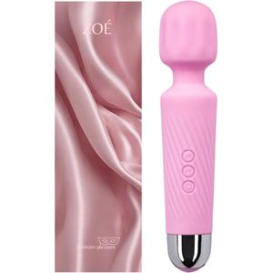 Zoé - Personal Massager Roze - Magic Wand - Vibrator voor Vrouwen - Clitoris Stimulator - Sex Toys voor Vrouwen