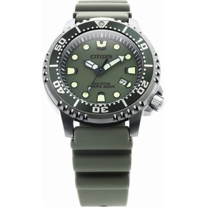 Citizen Promaster BN0157-11X Horloge - Siliconen - Groen - Ø 44 mm