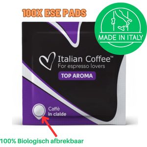 Italian Coffee - Top Aroma espresso - 100x ESE 44mm Koffiepads