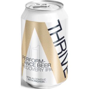 Thrive Recovery Bier - 12-pack blik - Sportbier met 10 gram proteïnen en 2 gram BCAA